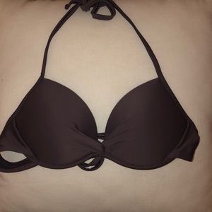 lavender push up swim top